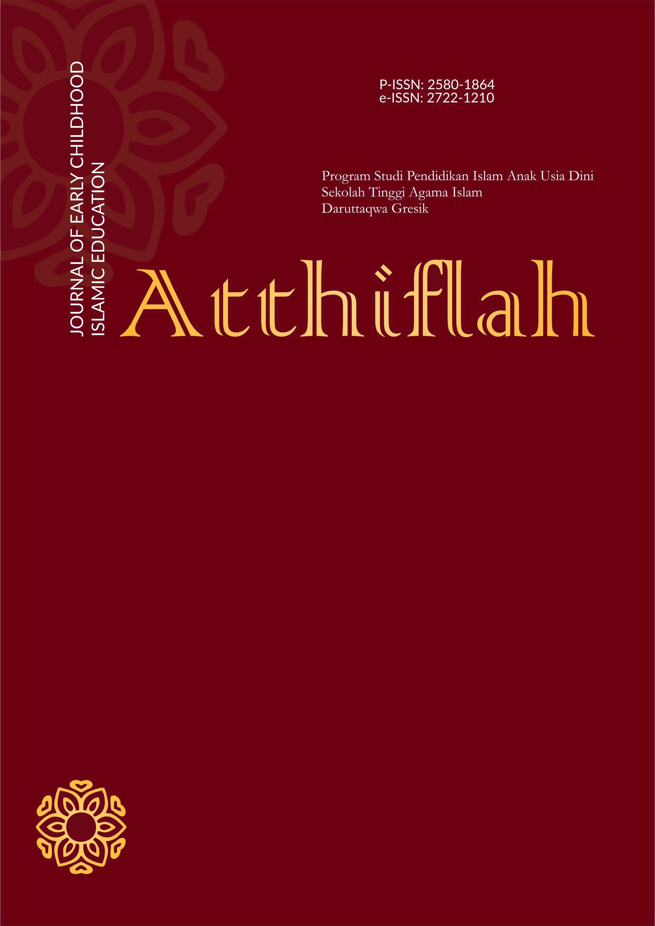 					View Vol. 13 No. 2 (2026): Early Childhood Islamic Education
				